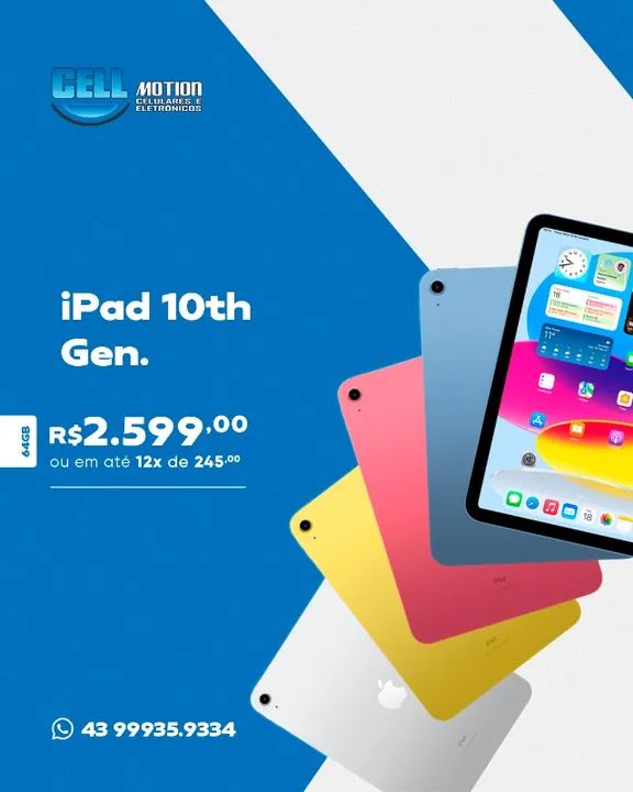 Apple iPad 10a Geração