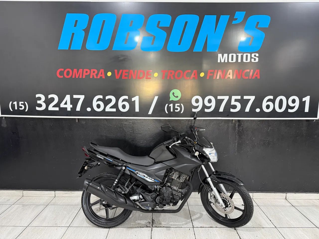 Yamaha Ybr Factor 150c Ed 2023 impecável doc ok 