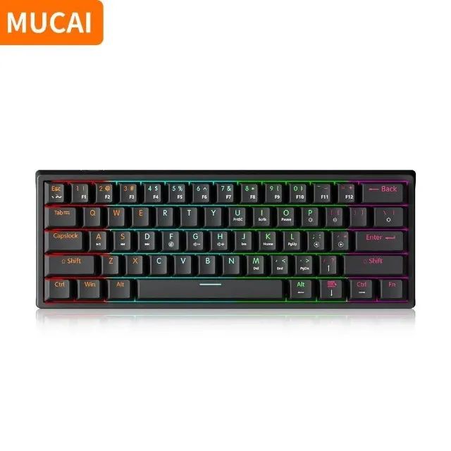 Teclado Mecânico 60% Switch Red Entrega gratis 