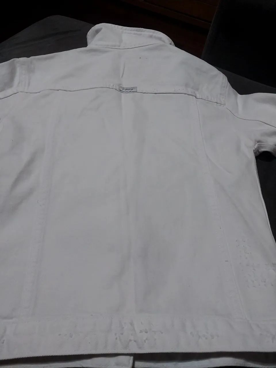 Jaqueta Jeans M Officer - Foto 4