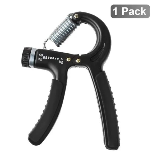 Hand Grip Alicate Apertador Com Mola Ajustável De Força 5 A 60 Kg Fisioterapia Academia Fi - Foto 2