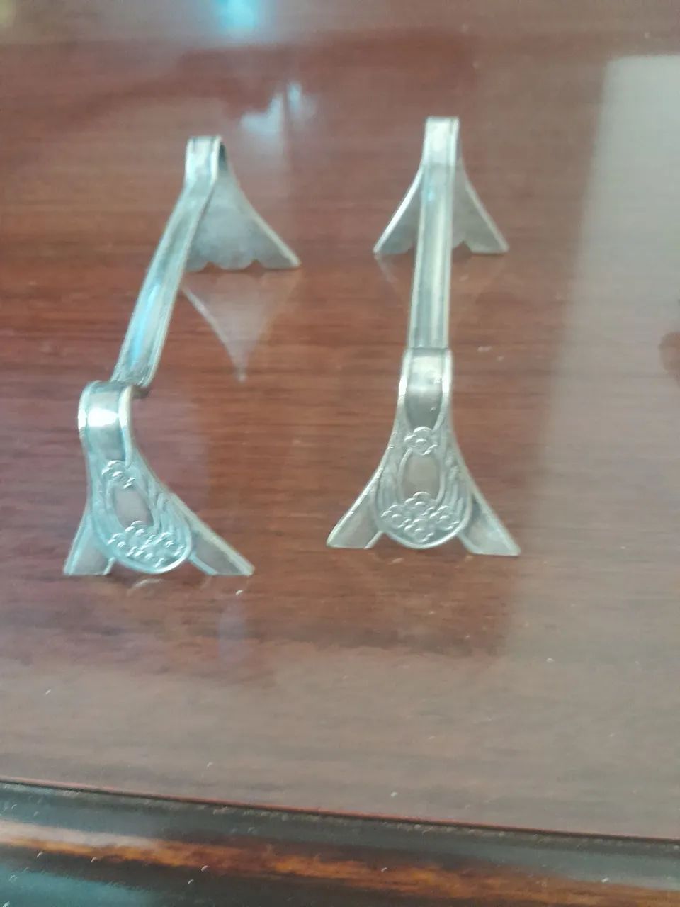 Conjunto de 20 descanso de talher prata 90 envio para todo o brasil - Foto 5