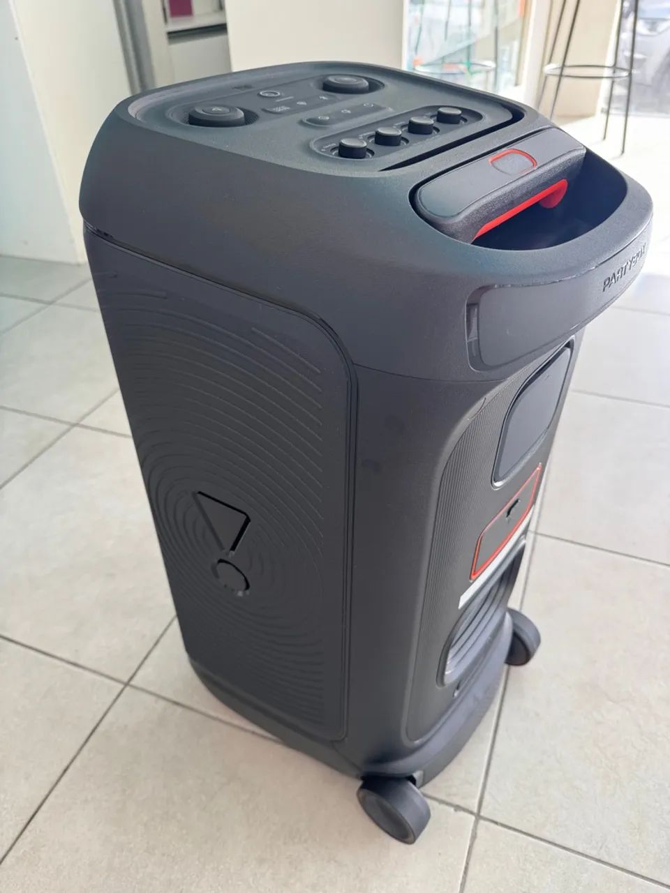 Caixa de Som JBL Partybox Stage 320 Com NF ( 4 meses de uso ). - Foto 4