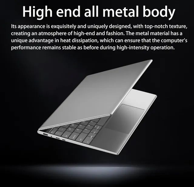 Notebook Morostron 13,5'' com Tela Touchscreen - SSD512/16GB