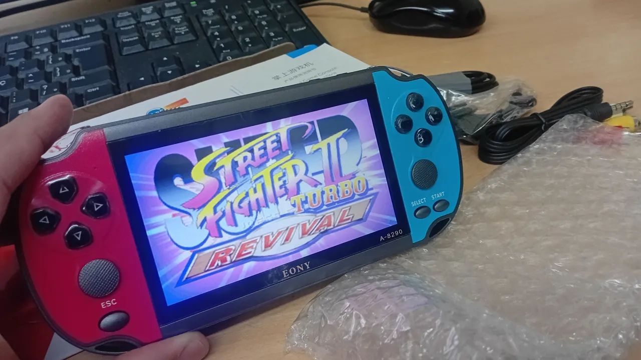 Video Game Portátil X7 Tela 5.1 - Novo - Foto 5