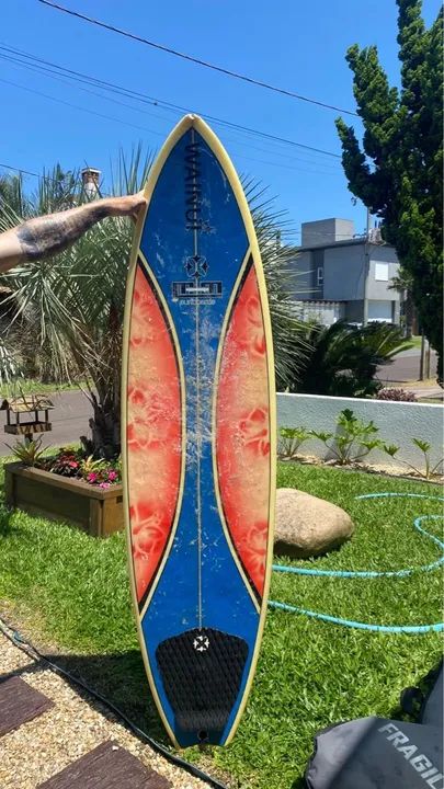 Prancha de Surfe Clássica com saco para prancha 6,6!  - Foto 4