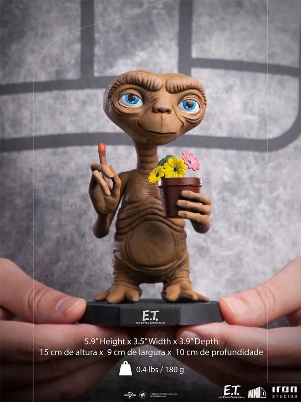 E.T. MiniCo Iron Studios