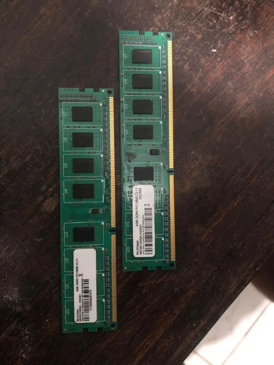 Memória ddr3 4gb+4gb
