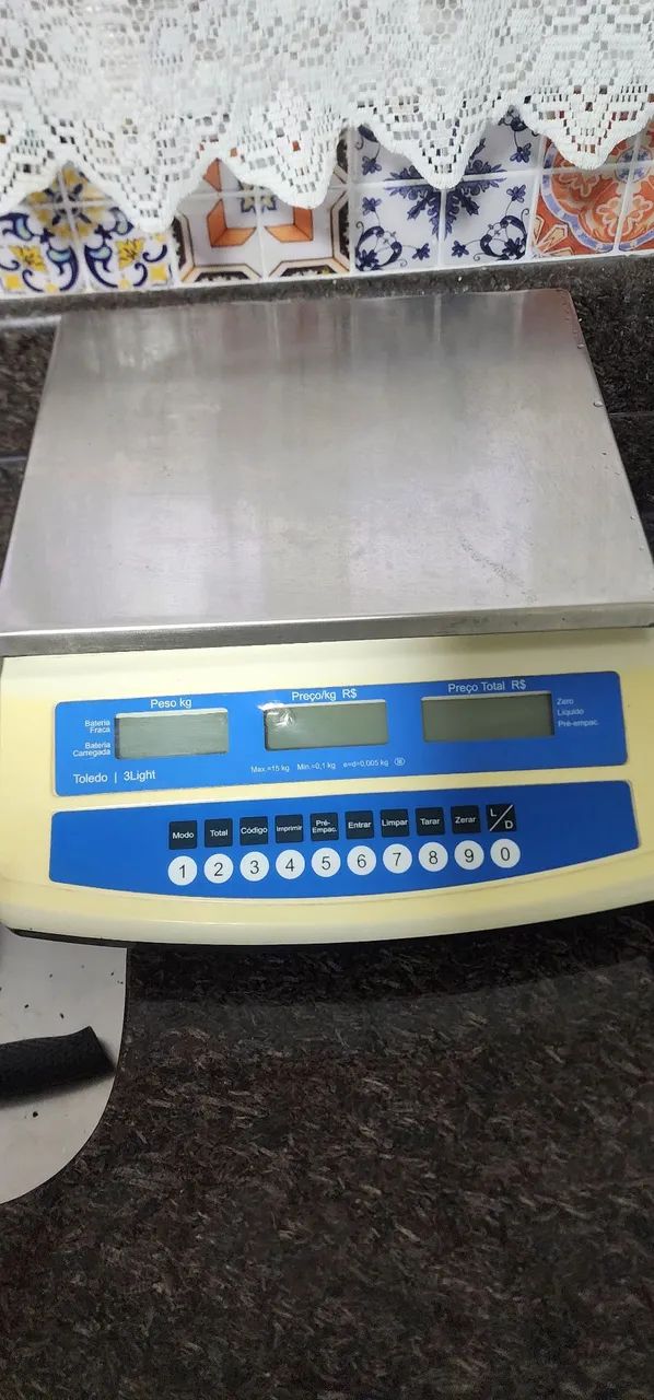Balança comercial Toledo 3Light