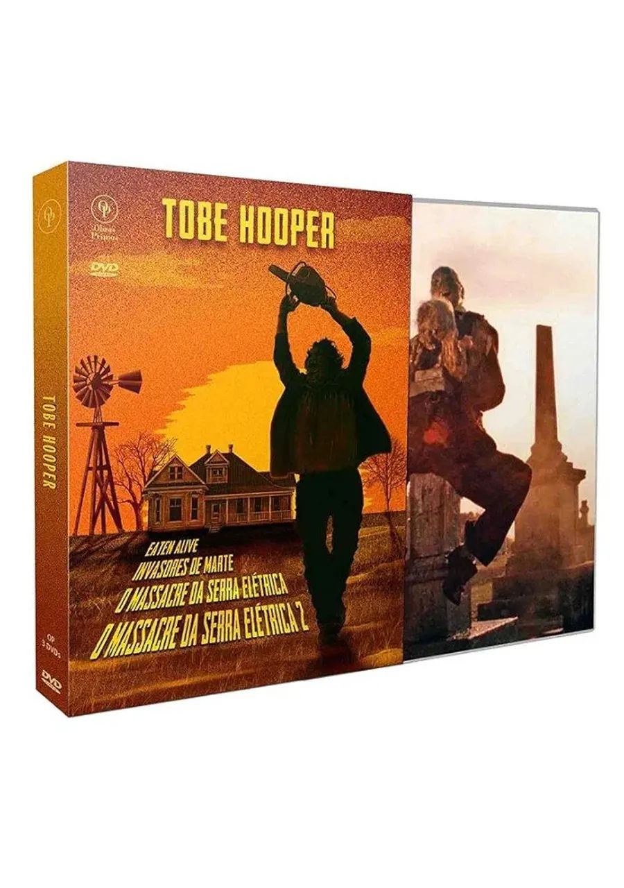 Box dvd Tobe Hooper lacrado RARÍSSIMO - Foto 2