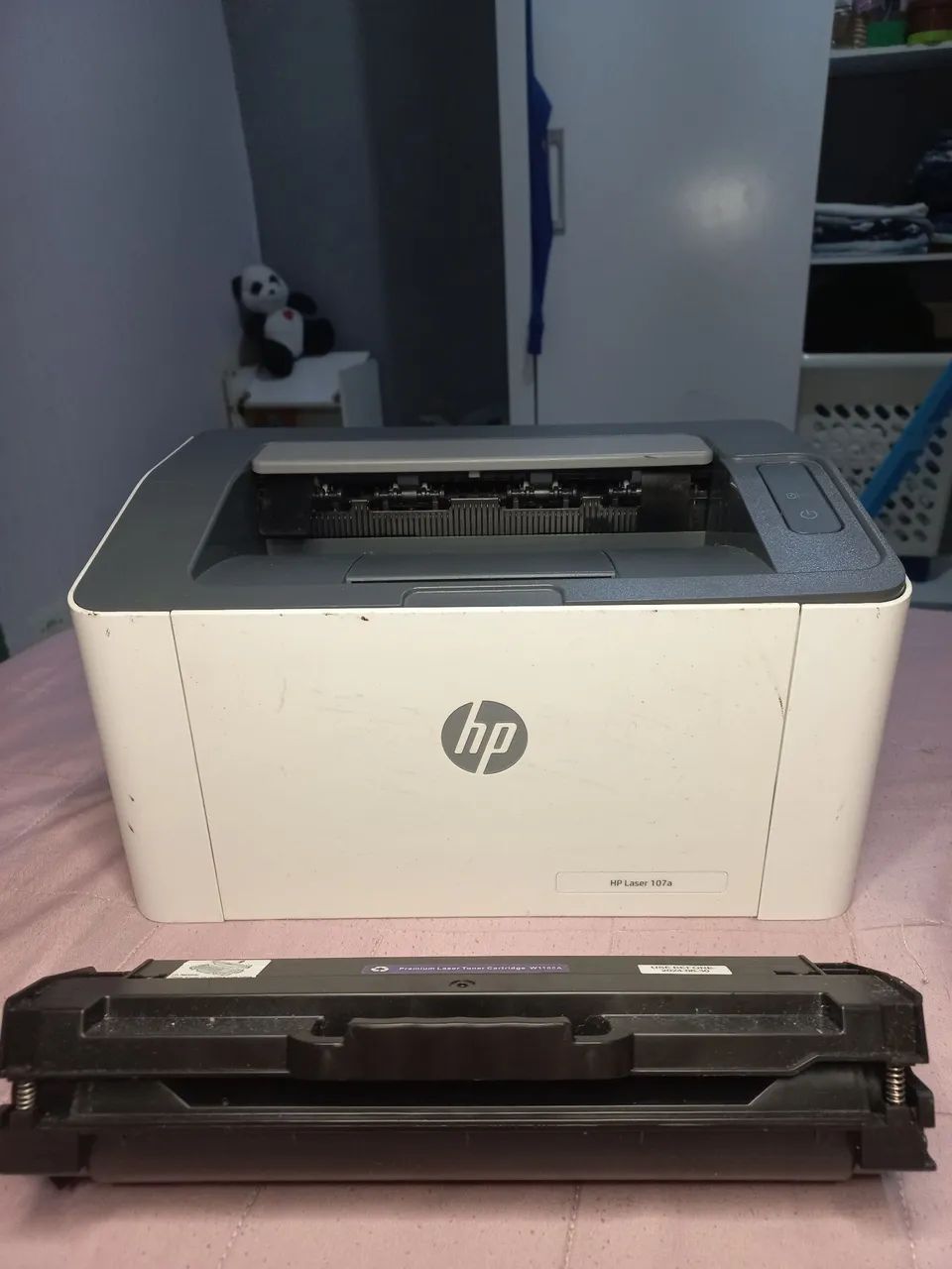 Impressora HP Laser 107a - Impressão rápida e eficiente