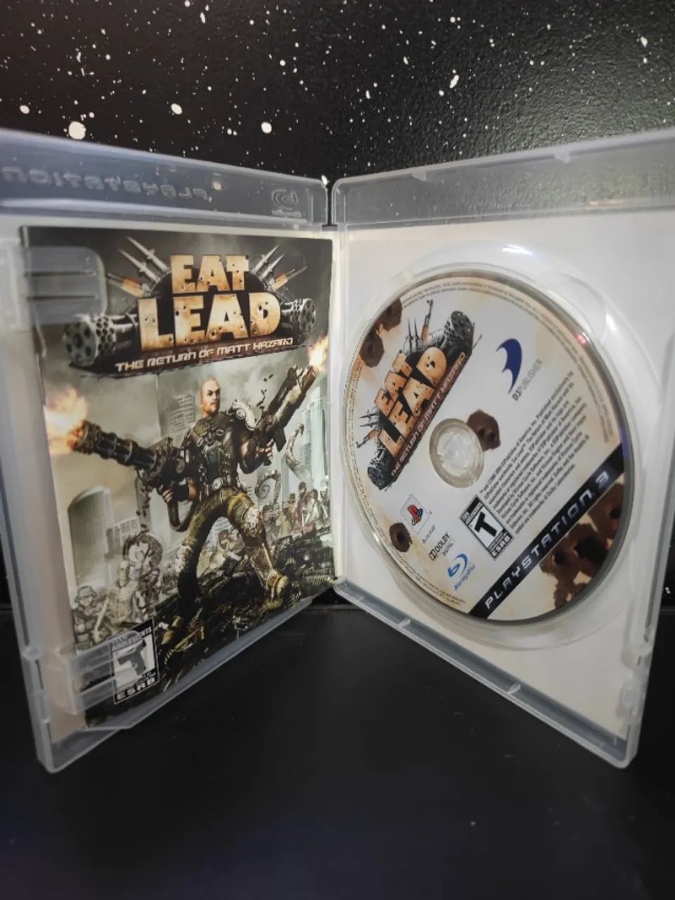jogo  eat lead  de ps3 - Foto 2