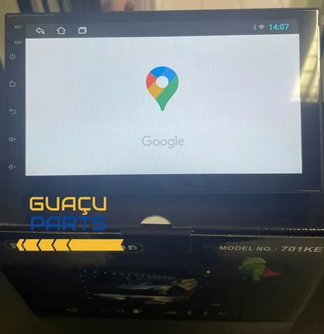 Central 2 Din 7 Polegadas Multimidia Android Automotivo com espelhamento Carplay Android 