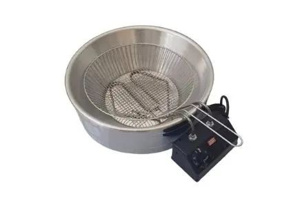 Fritadeira tacho Elétrico Equipe Inox 8L 220v - Foto 2