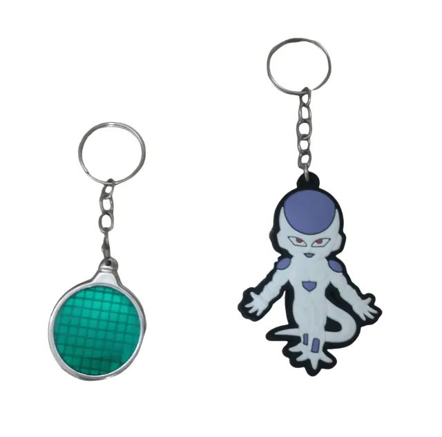 Kit 2 Chaveiros Personagens Dragon Ball