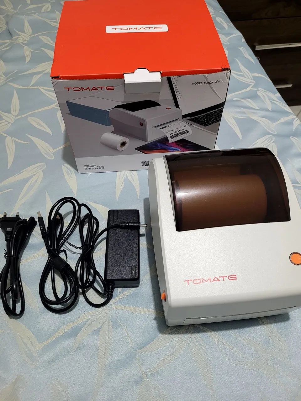Tomato Thermal Printer + 5 Rolls of Labels