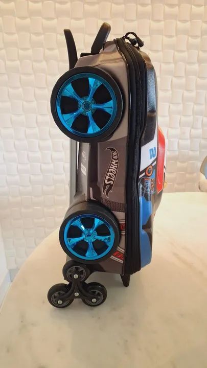 Mochila + Lancheira Hot Wheels  - Foto 3