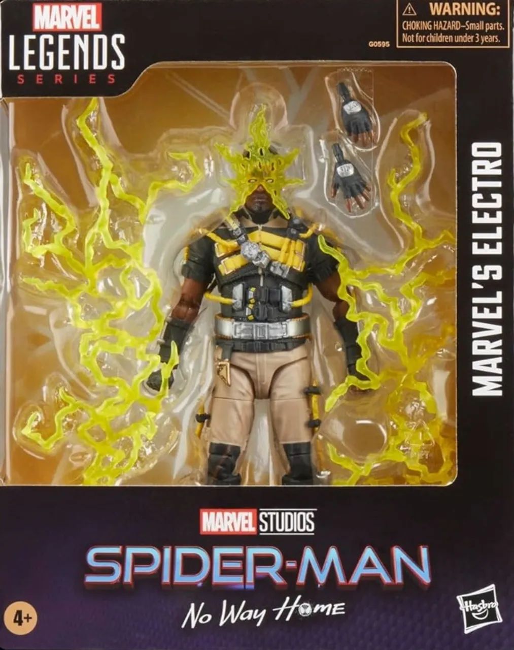 Electro Spider-man No Way Home Marvel Legends - Lacrado