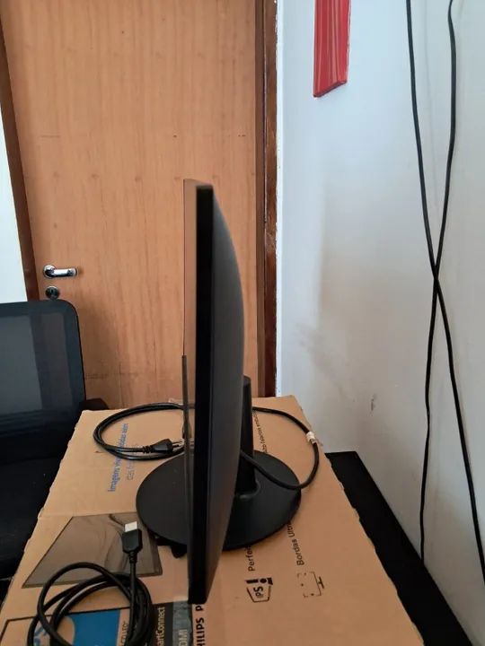 Monitor Philips V-Line 23,8" Seminovo (Bordas Ultrafinas) - Foto 3