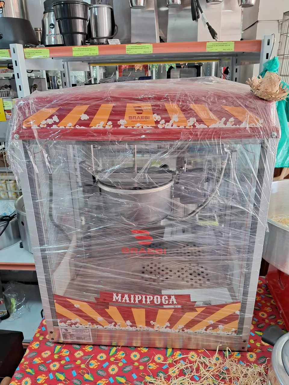 Máquina de Pipoca Braesi Maipipoca - Profissional