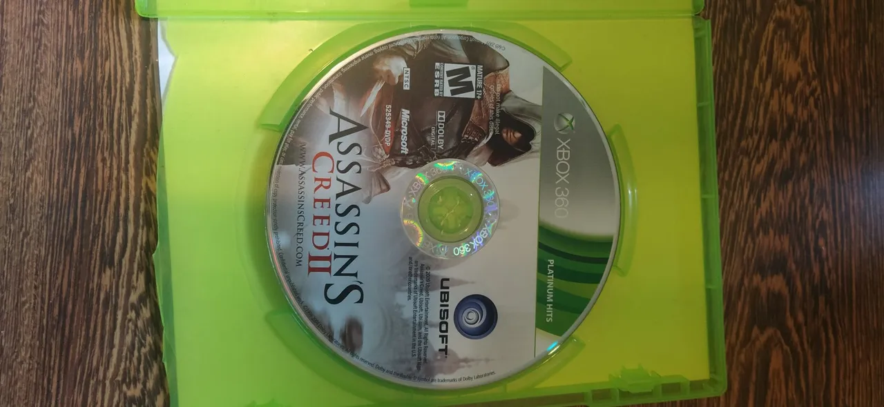 Assassins Creed 2 - Xbox 360/Xbox one/Xbox séries X - somente o disco