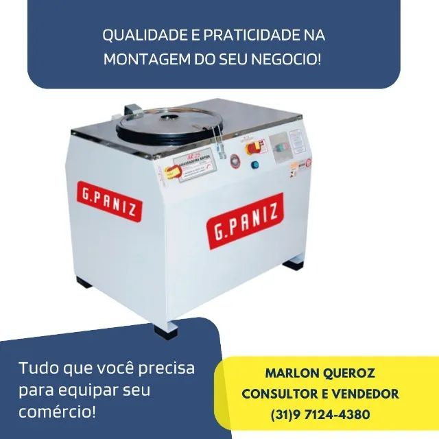 Amassadeira Rápida 15KG G.-Paniz Nova 220v