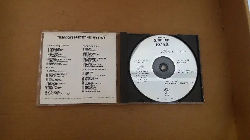 CD - Television's Greatest Hits 70's & 80's - Foto 3
