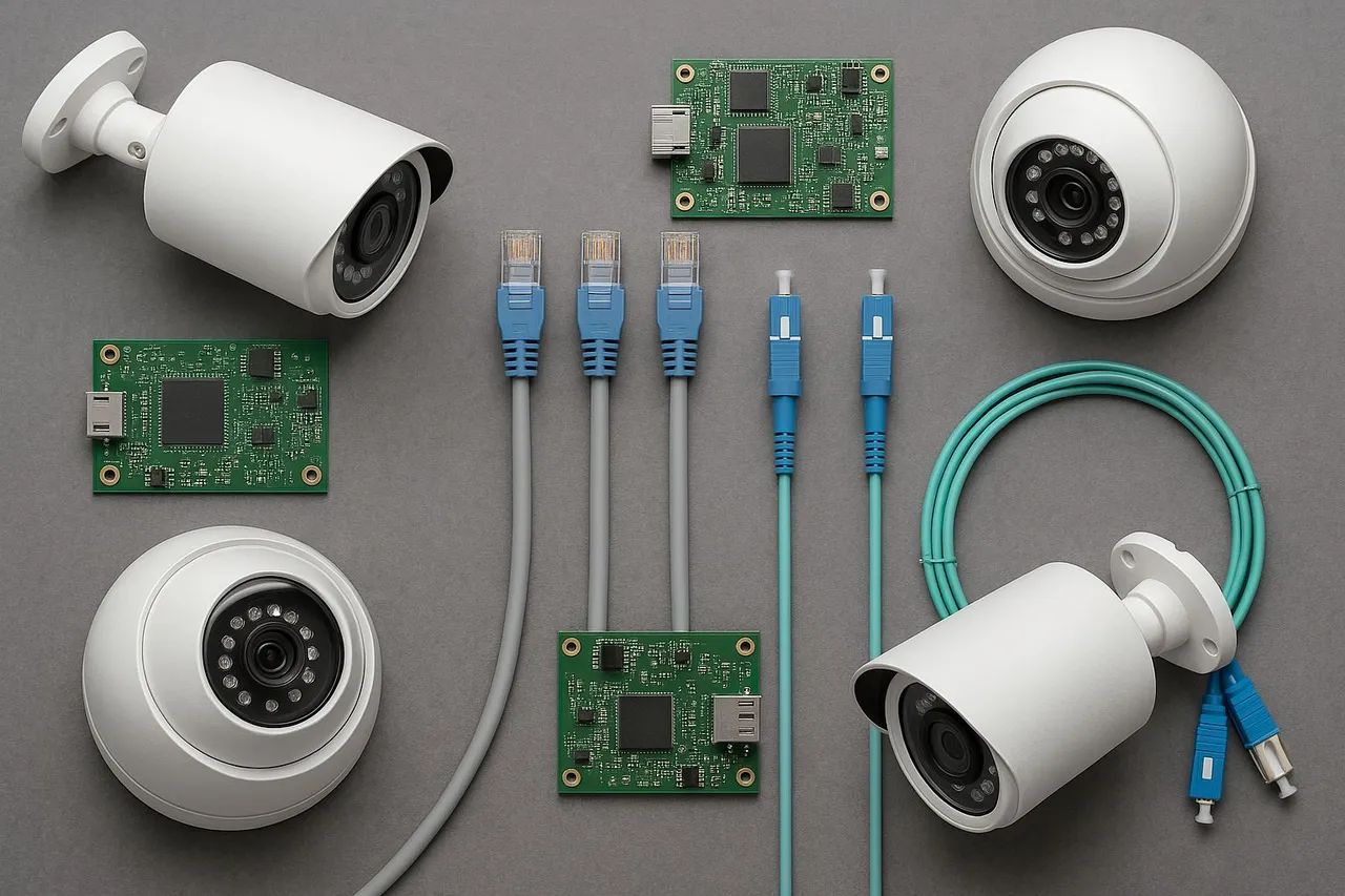 Rede para computadores e câmeras IP - Foto 3