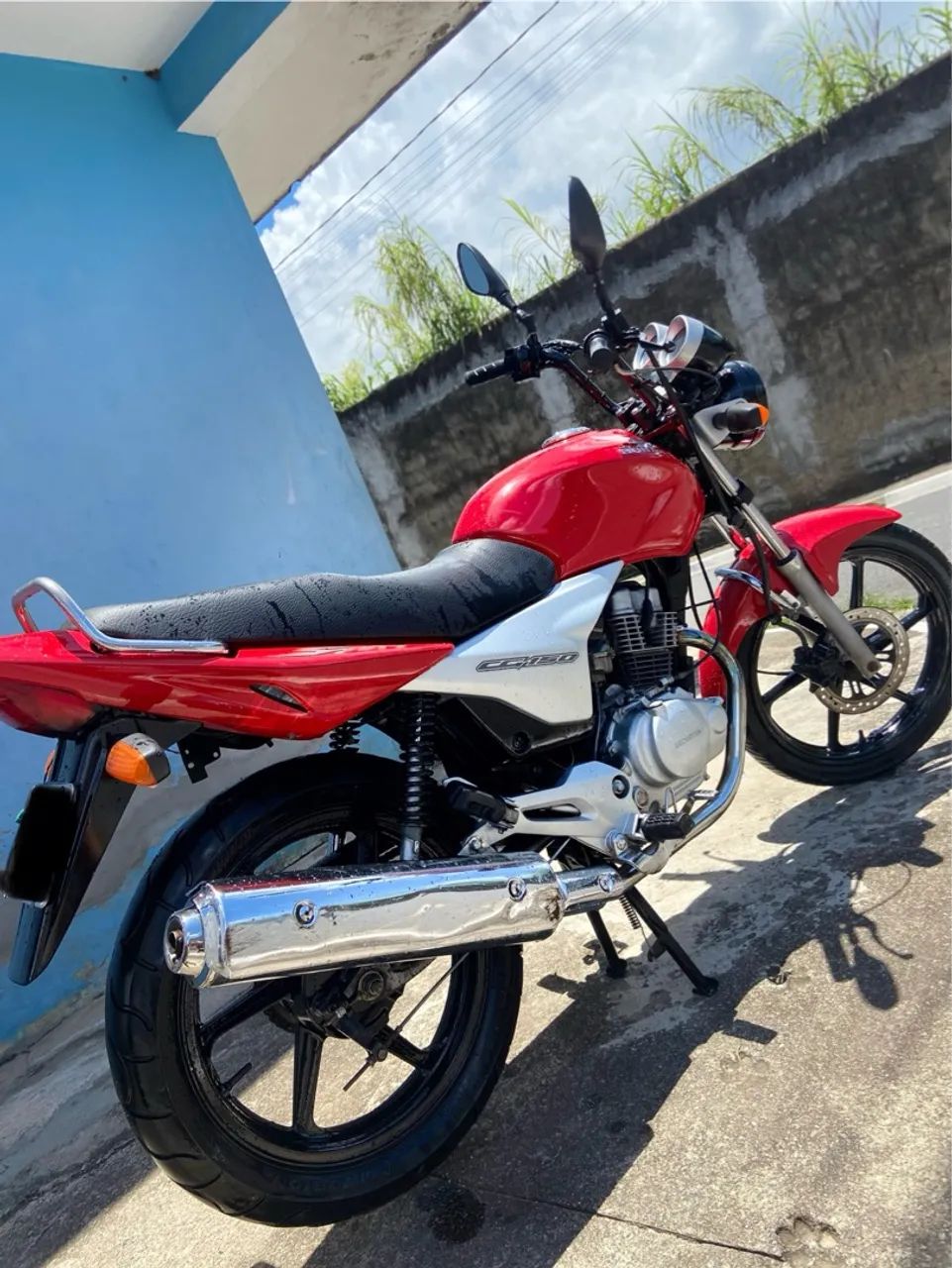 Cg 150 sport vermelha  - Foto 2
