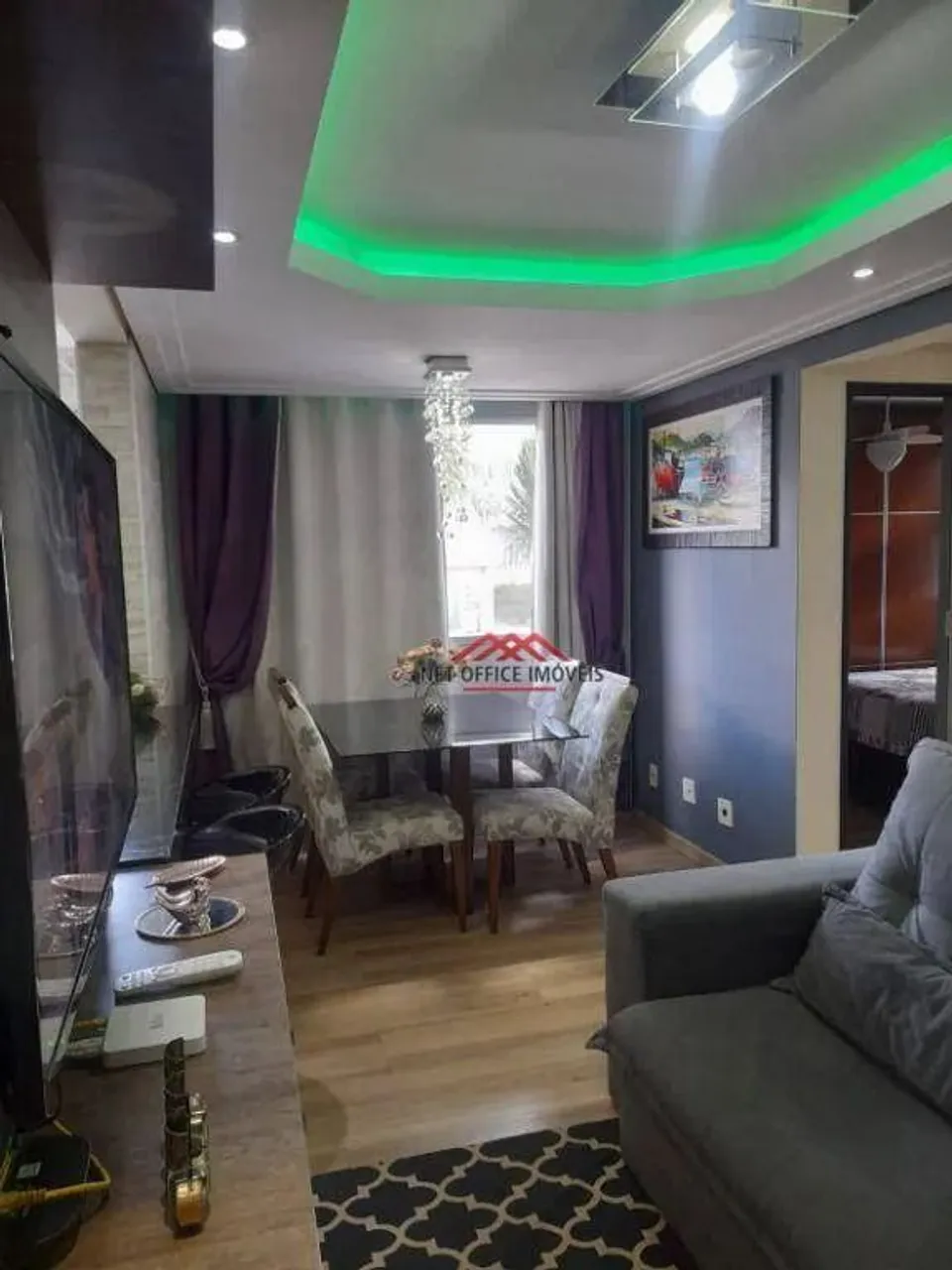 Apartamento com 2 dormitórios à venda, 48 m² por R$ 275.000 - Vila Tesouro - São José dos