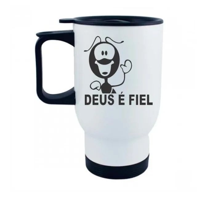 caneca termica inox personalizada - Foto 3