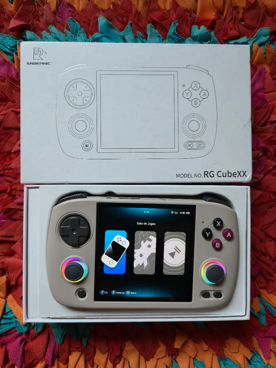 Anbernic rg cube xx