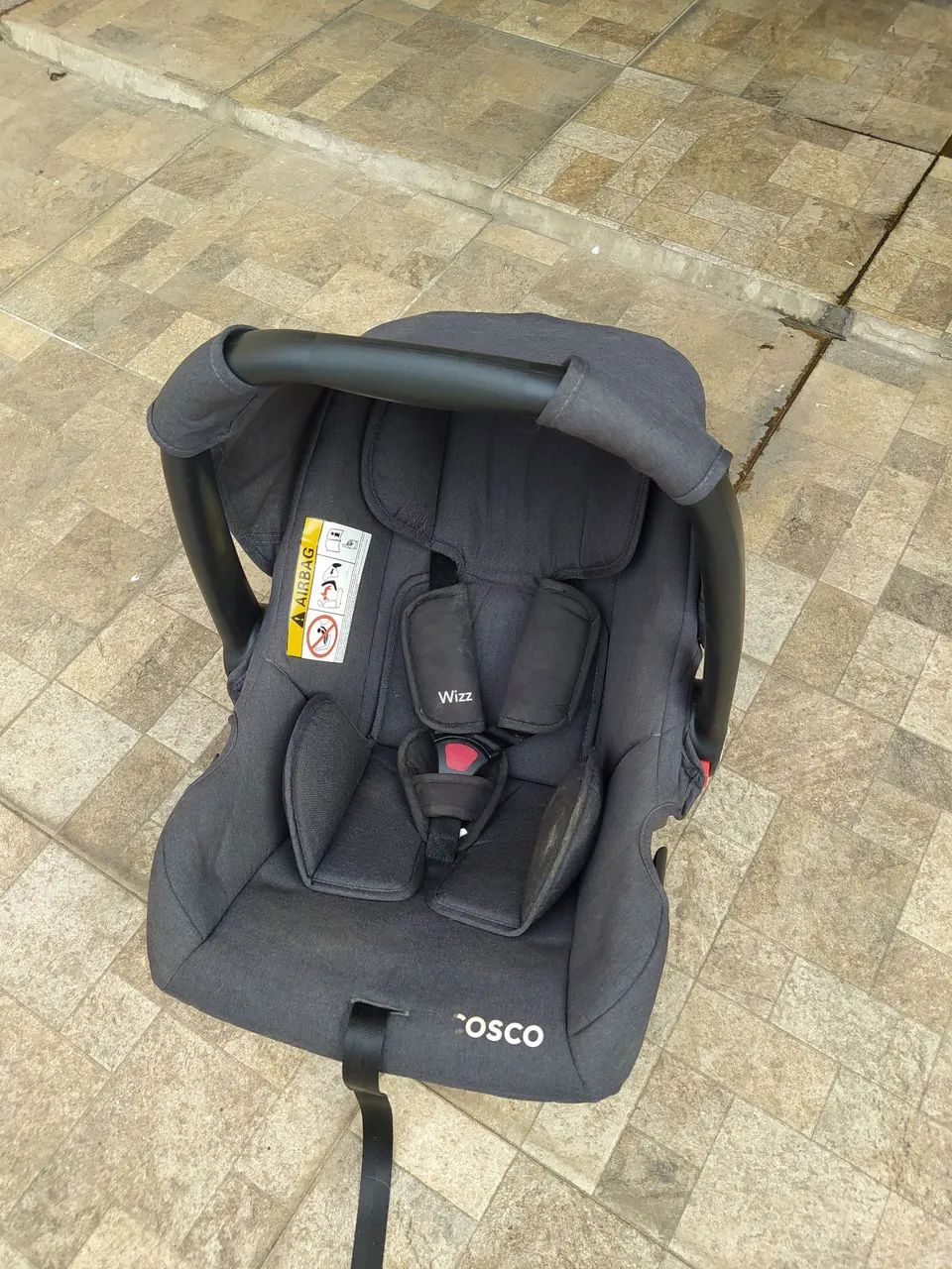 Bebê conforto Cosco Poppy preto