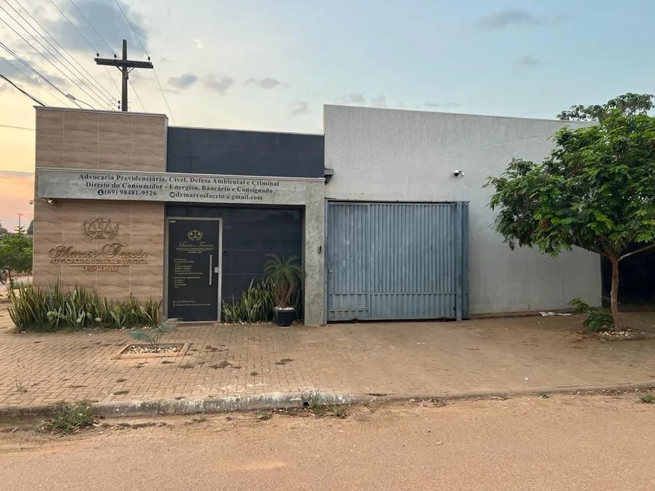Imóvel comercial com casa no centro de Cujubim/RO - Foto 2