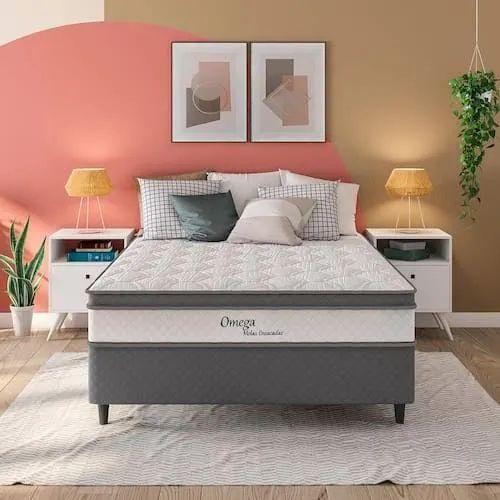 Cama Box Casal Omega - Novo