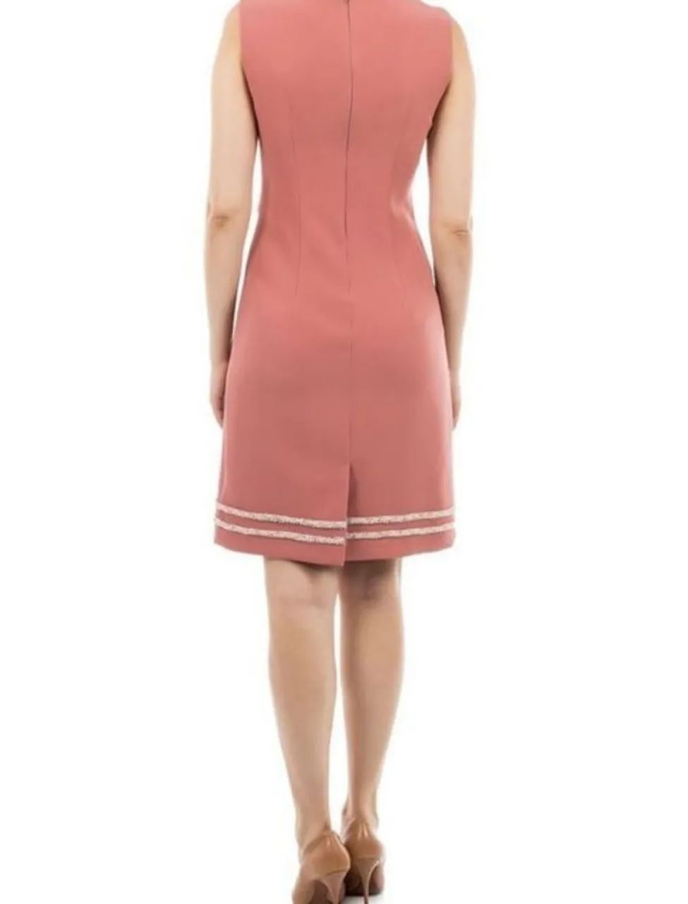 Vestido midi rosa - Foto 2
