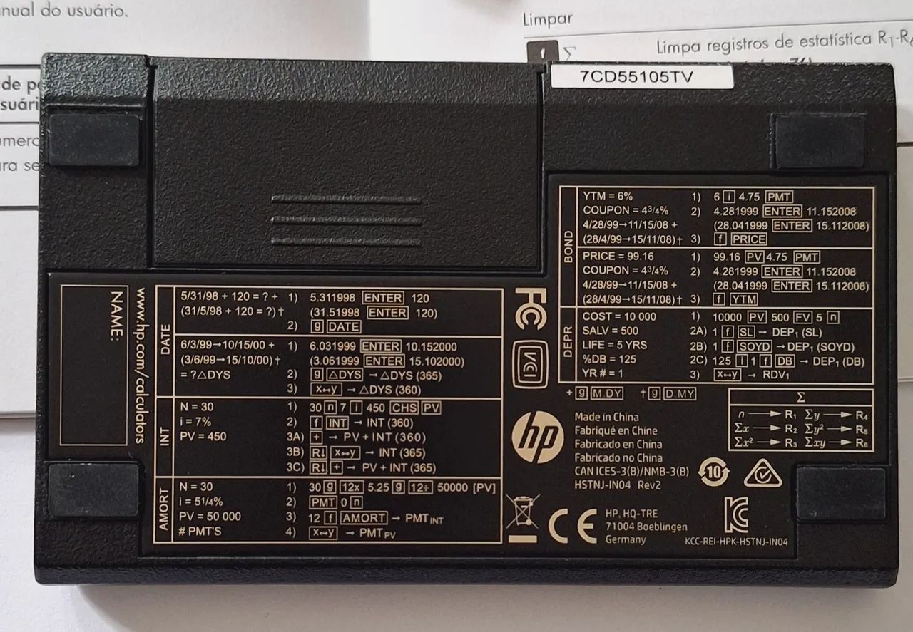 Calculadora HP 12C original ULTRA Nova - Foto 2