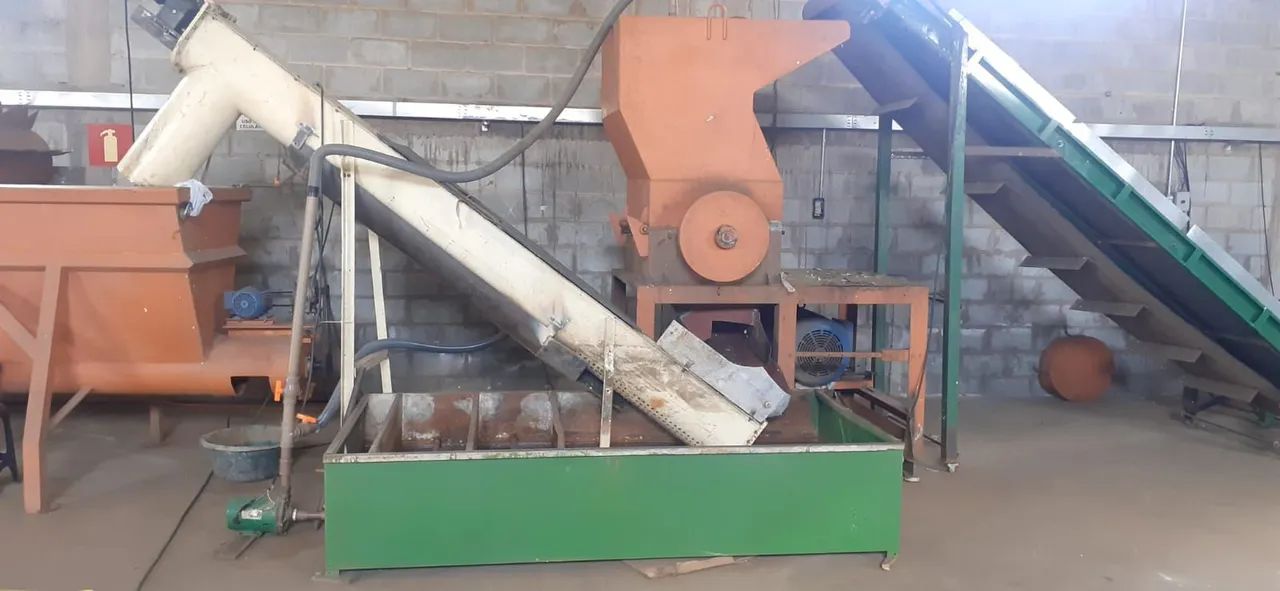 Linha completa de moagem de Plásticos