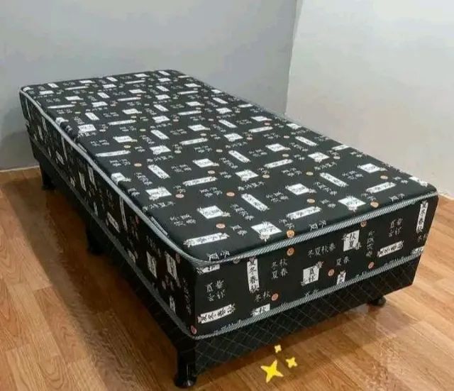 Cama box solteiro Black D26  - Foto 3