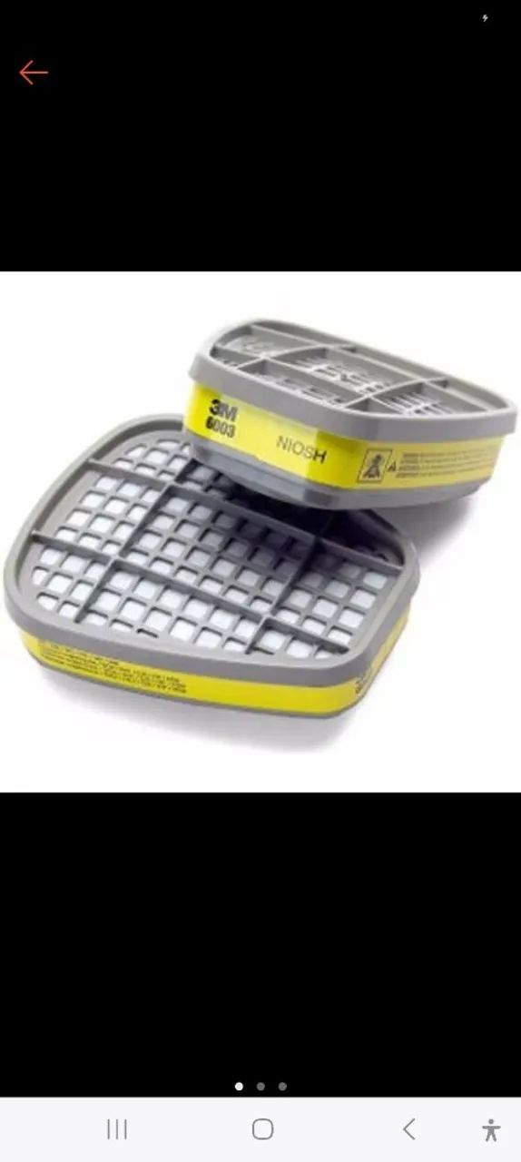 Filtro Respiratória 3M 6003 - NIOSH