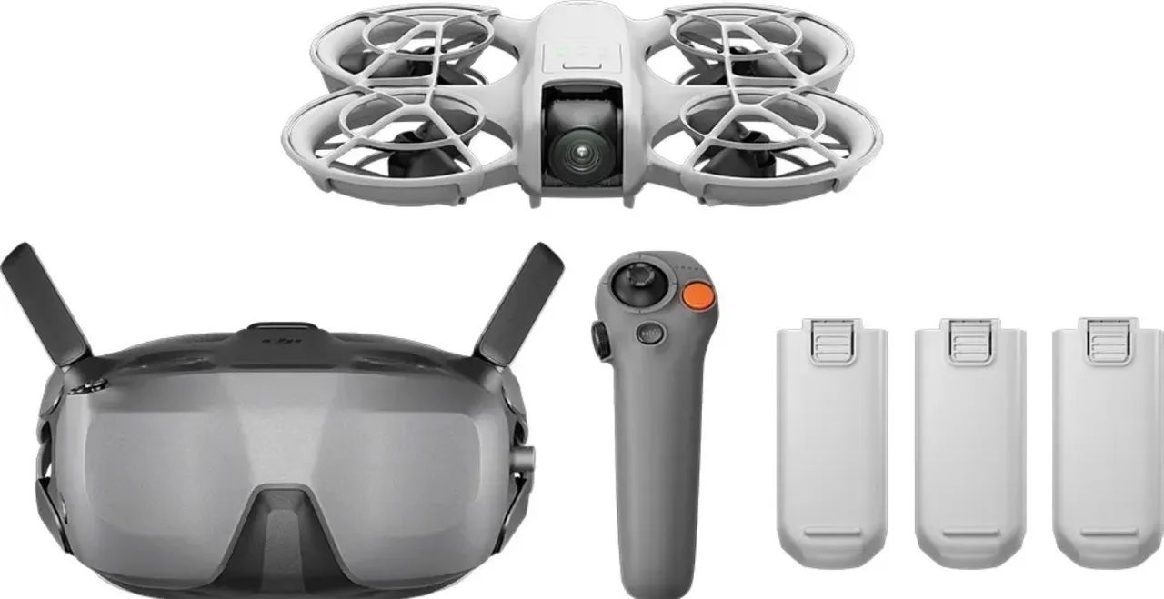 Dji Neo Motion Fly More Combo Goggles N3 + Motion 3 Cor Branco (lacrado) - Foto 2