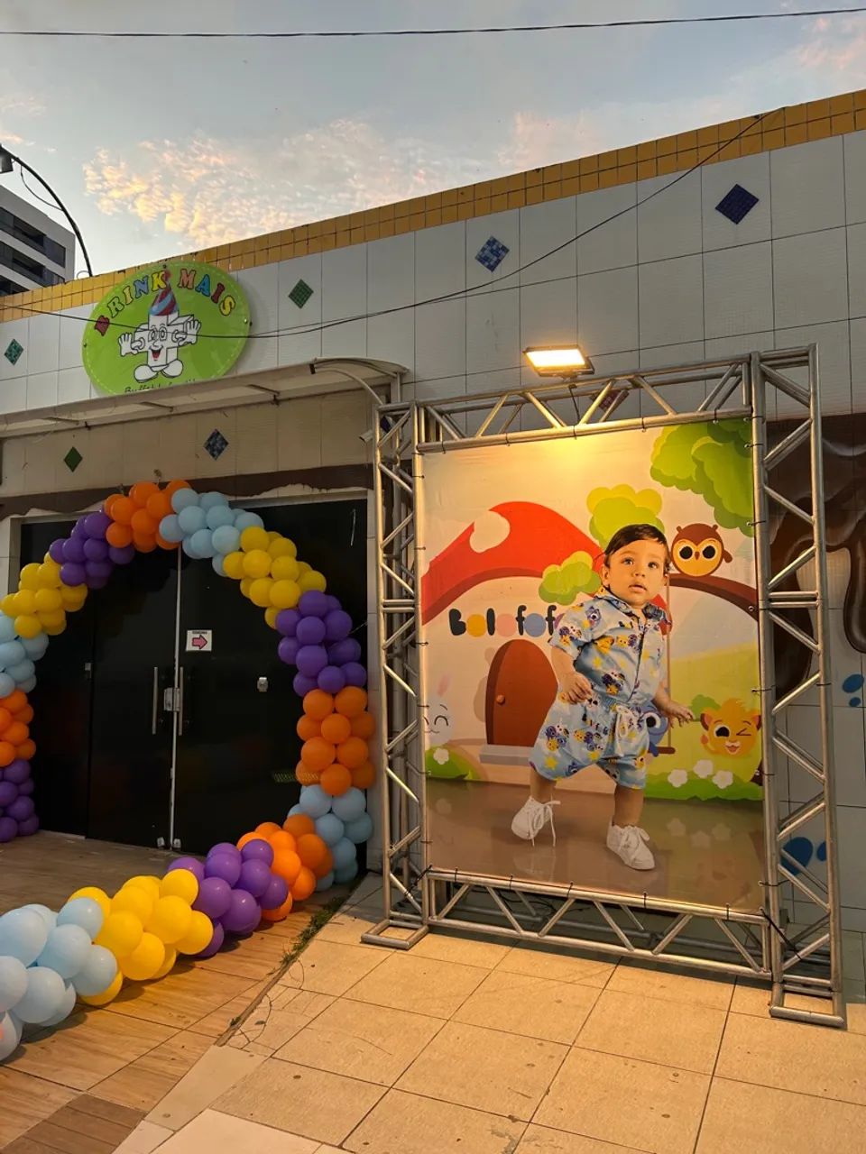 FOTO NA ENTRADA DA FESTA - GRID - BANNER - LONA - Foto 5