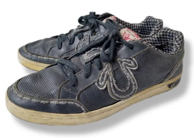 Tênis True Religion Couro Original Cinza - Tam. 43 (US 11,5