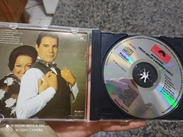 ( CD original ) Barcelona -  Fredie Mercury & Montserrat Caballé - Foto 2