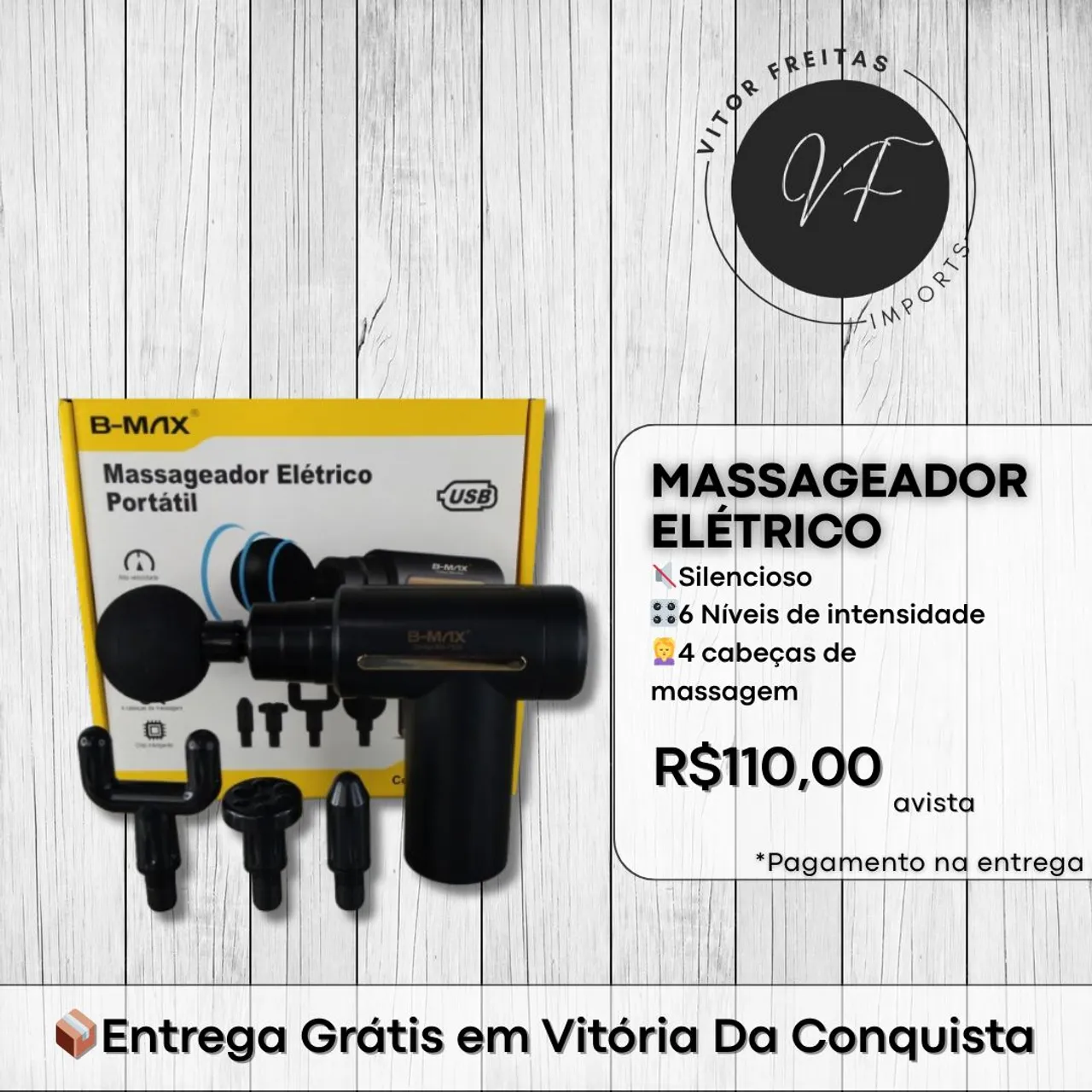 Massageador Elétrico | Entrega Grátis