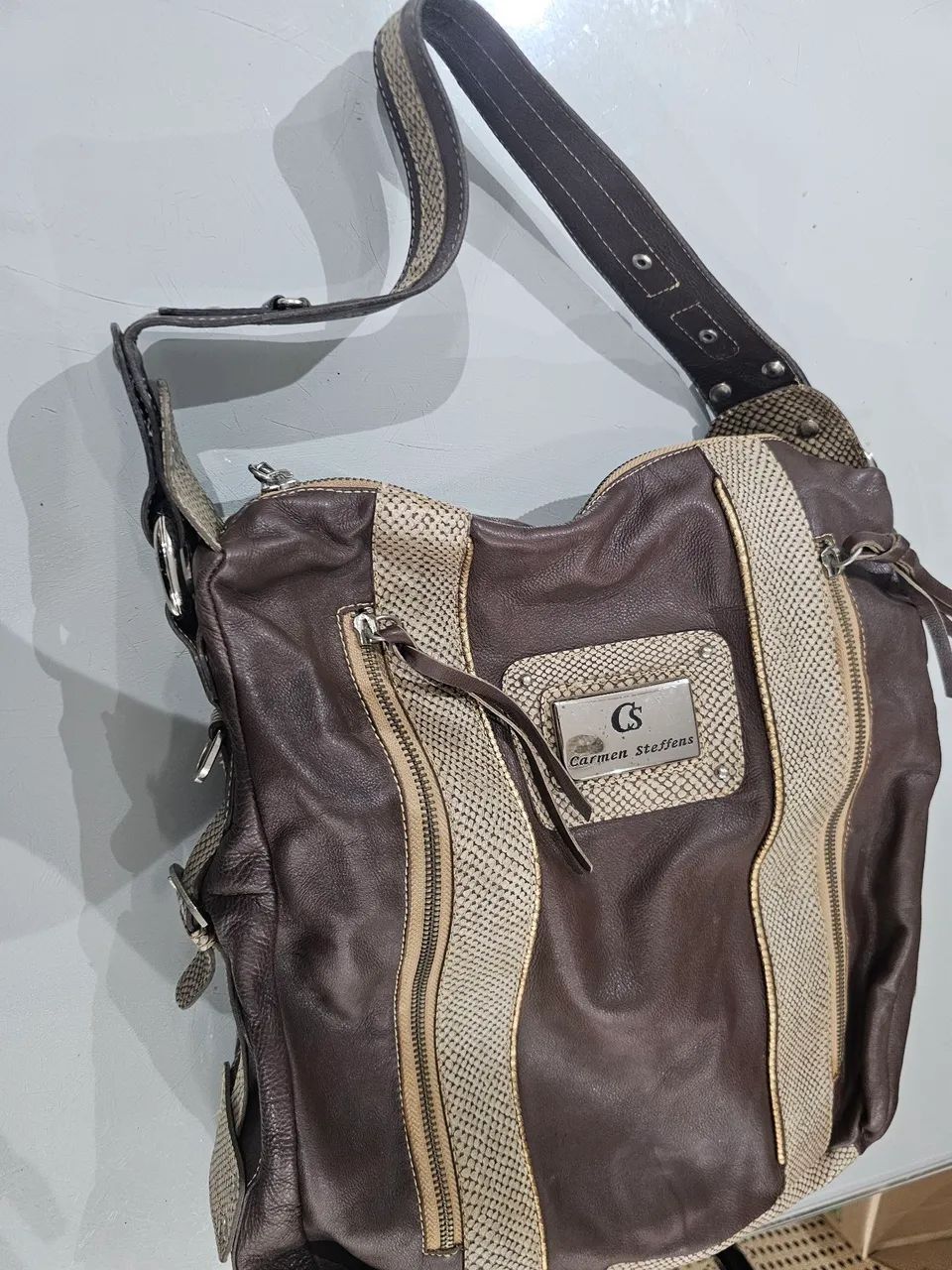 Bolsa de Ombro Carmen Steffens - Foto 2