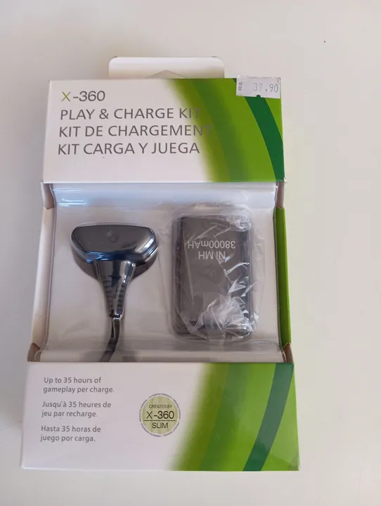 Kit de Carregamento Xbox 360 Slim