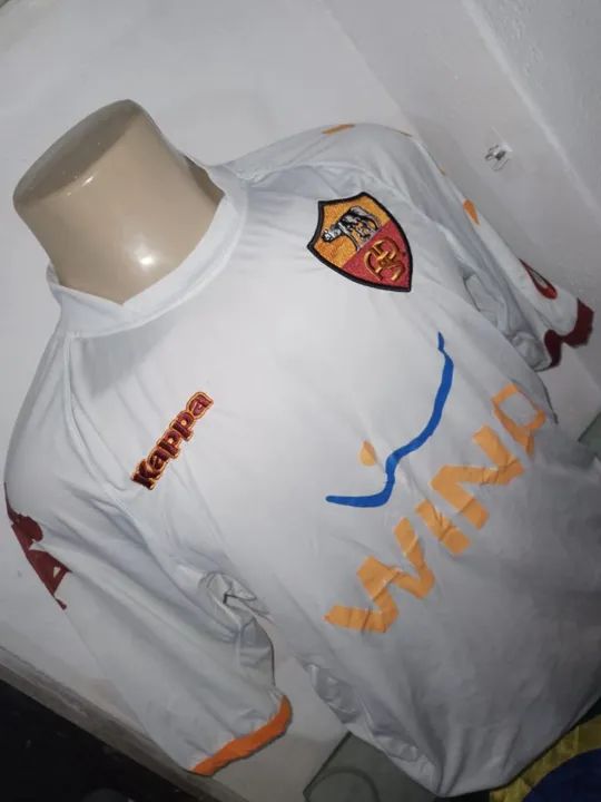 Camisa oficial Roma da Itália kapps 2008 - Foto 2