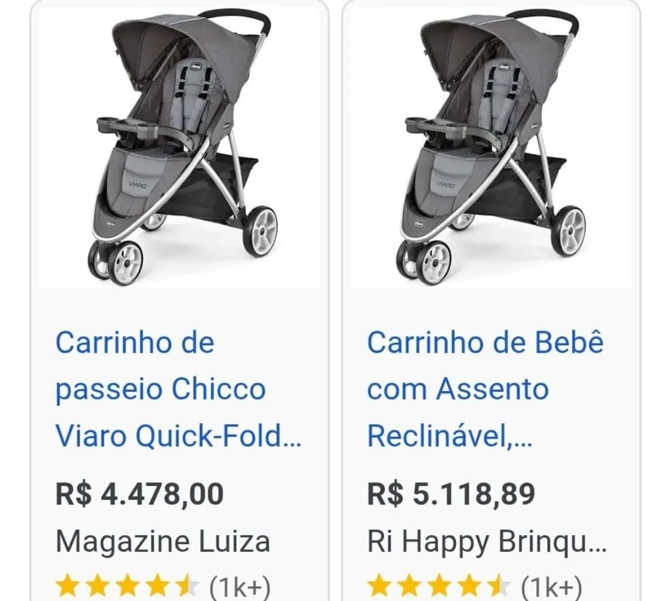 Carrinho de bebê Chicco Viaro  - Foto 5
