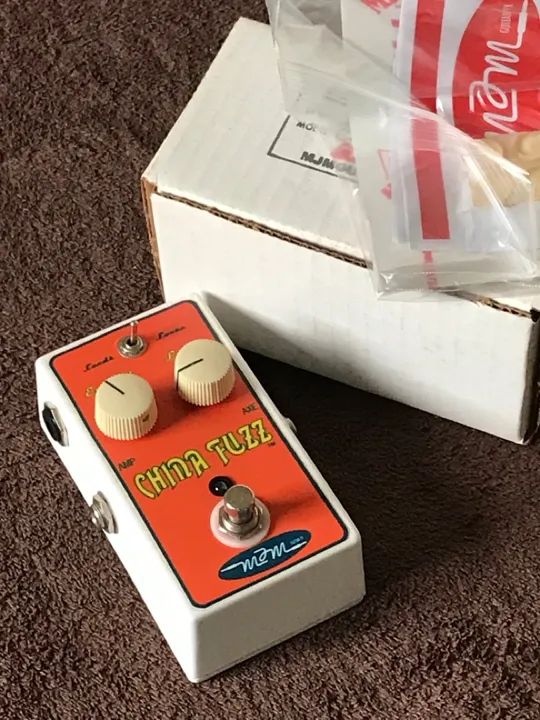 MJM China Fuzz made in USA pedal raro (ñ walrus suhr